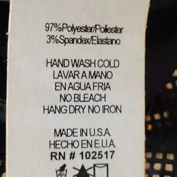 Gold Metallic Surplus Drape Cowl Neck Open Tie Back Cropped Halter Sleeveless - Picture 7 of 7